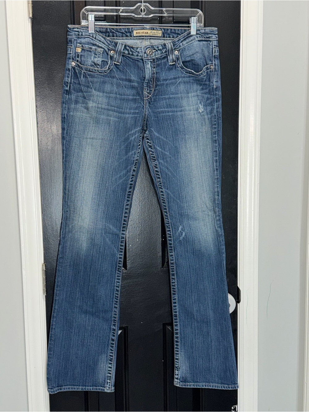 Vintage-Style Y2K Blue Women's Big Star Maddie Bootcut Jeans 32L